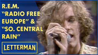 R.E.M. Performs &quot;Radio Free Europe&quot; &amp; &quot;So. Central Rain&quot; | Letterman