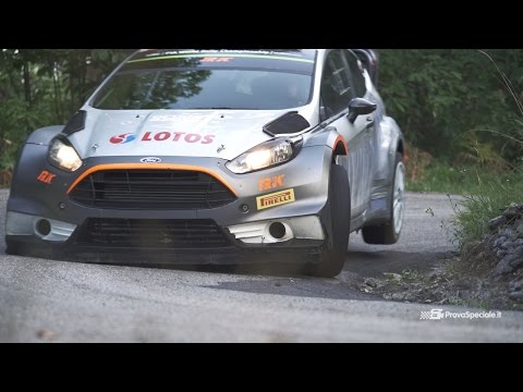 Robert Kubica test pre Tour de Corse WRC 2015