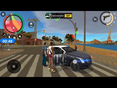 Vegas Crime Simulator -13- Super Gangster Crime Hero Gameplay 2023 Open World Game for Android Ios