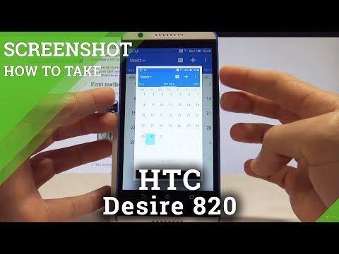 How to Take Screenshot on HTC Desire 820 - Capture Screen Methods