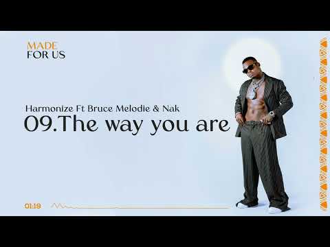 Harmonize Ft Bruce Melodie & Nak - The Way You Are (Official Audio)