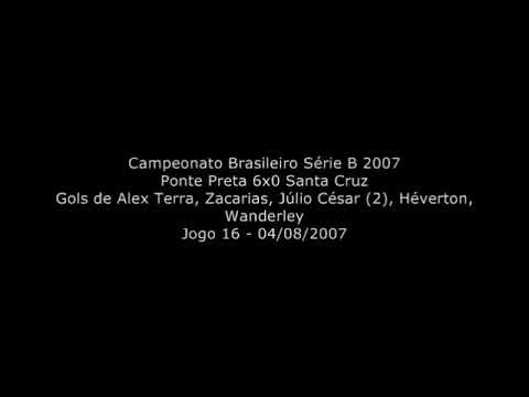 Ponte Preta 6 x 0 Santa Cruz - Brasileiro-2ª Divisão 2007