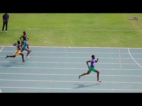 12-13 years girls 200m. Heat 3. 27.20sec. Ghana Junior Olympics 2026.