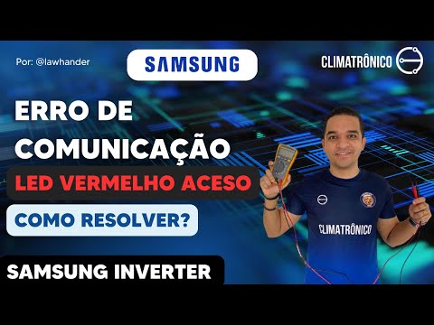 Vídeo: Erro de Comunicação Samsung Inverter: 7 passos práticos
