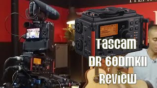 Video thumbnail for Tascam DR 60DMKII 4 channel portable recorder for DSLR Review by Vegas Production
