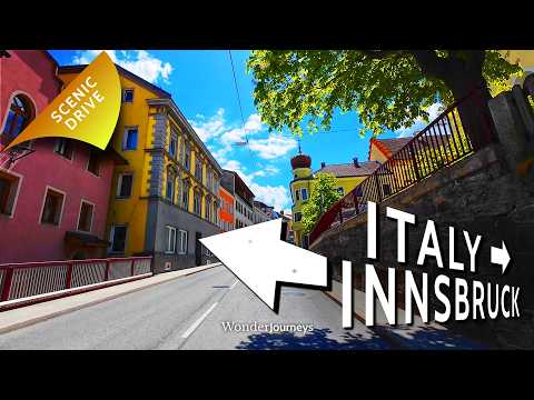 Original Brennerpass 🚗 Panoramafahrt. Alpenreise [4k]