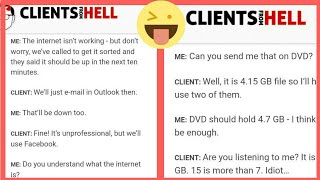 20+ Real Conversations With Clients From Hell