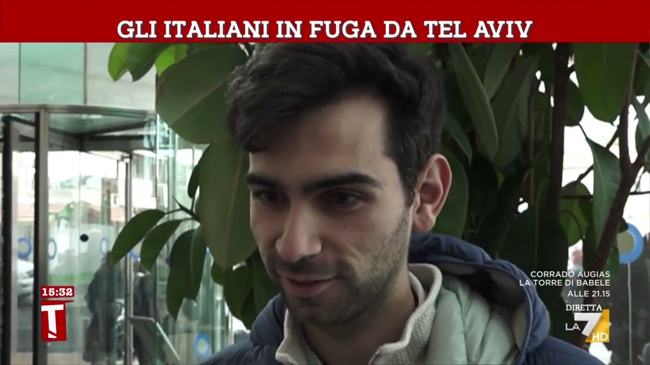 Gli italiani in fuga da Tel Aviv