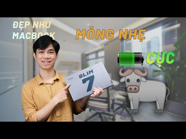 Laptop Lenovo Yoga Slim 7 Pro 14ACH5 82N5001JVN (AMD Ryzen 7 5800H/ 16GB RAM/ 1TB SSD/ 14 inch 2.8k OLED/ AMD Radeon Graphics/ 4 Cell 61Wh/ Win 10H/ Silver/ 2Yrs)