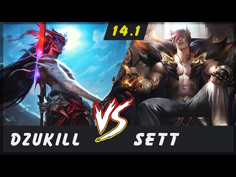 Dzukill - Yone vs Sett TOP Patch 14.1 - Yone Gameplay