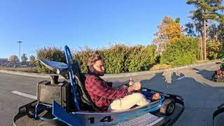 Go-Kart Racing, Frankie's Fun Center, Raleigh, NC October 22, 2025 - GoPro MAX2