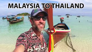 Border Crossing By Boat From Malaysia to Thailand