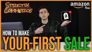 This is WHAT you NEED to make your first sale with Amazon FBA