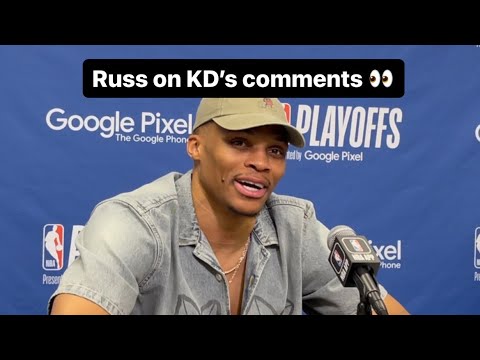 Russell Westbrook Responds To Kevin Durant’s Comments About Him