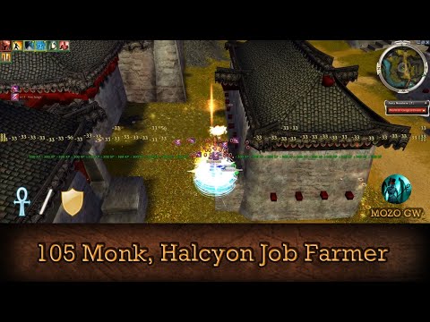 Halcyon Job, Luxon Assassin Farmer, 105 Monk - Guild Wars Monk Farm Mo/W NM+HM