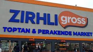 ZIRHLI GROSS MARKET🛒 | Mini Tur | Sessiz Vlog🎐