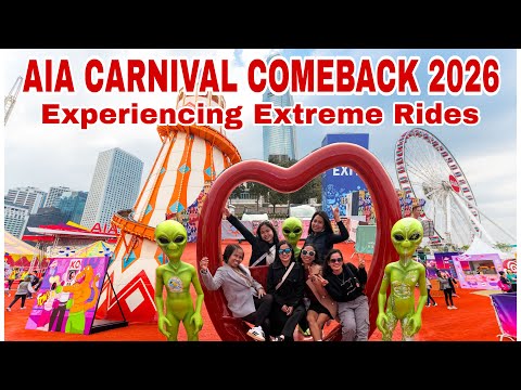 EXPERIENCING CARNIVAL at HONG KONG | PART 1 | @AIACarnivalHK Meet Aya TV! 