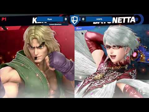 Ilyas Bayonetta Vs HiGPS Ken Losers Quarter Final - House Of Smash 129