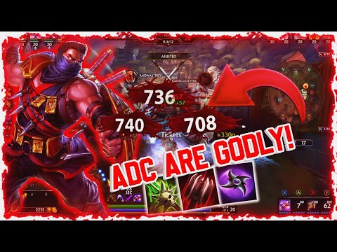 The ADC Gods Are Broken In Season 9 Smite! Best Xbalanque Build (Smite Gameplay)
