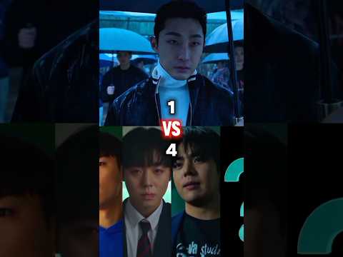 Na baek jin vs STRONGEST OF WEAK HERO #weakheroclass1 #weakheroclass2 #koreandramas
