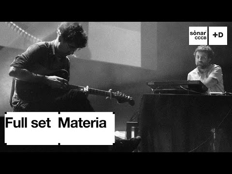 SónarCCCB 2021 - Materia