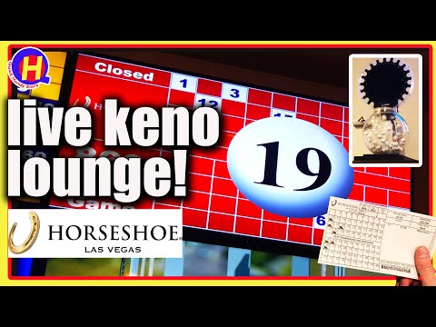 Back to Our Roots! Playing in the Horseshoe LIVE KENO Lounge!