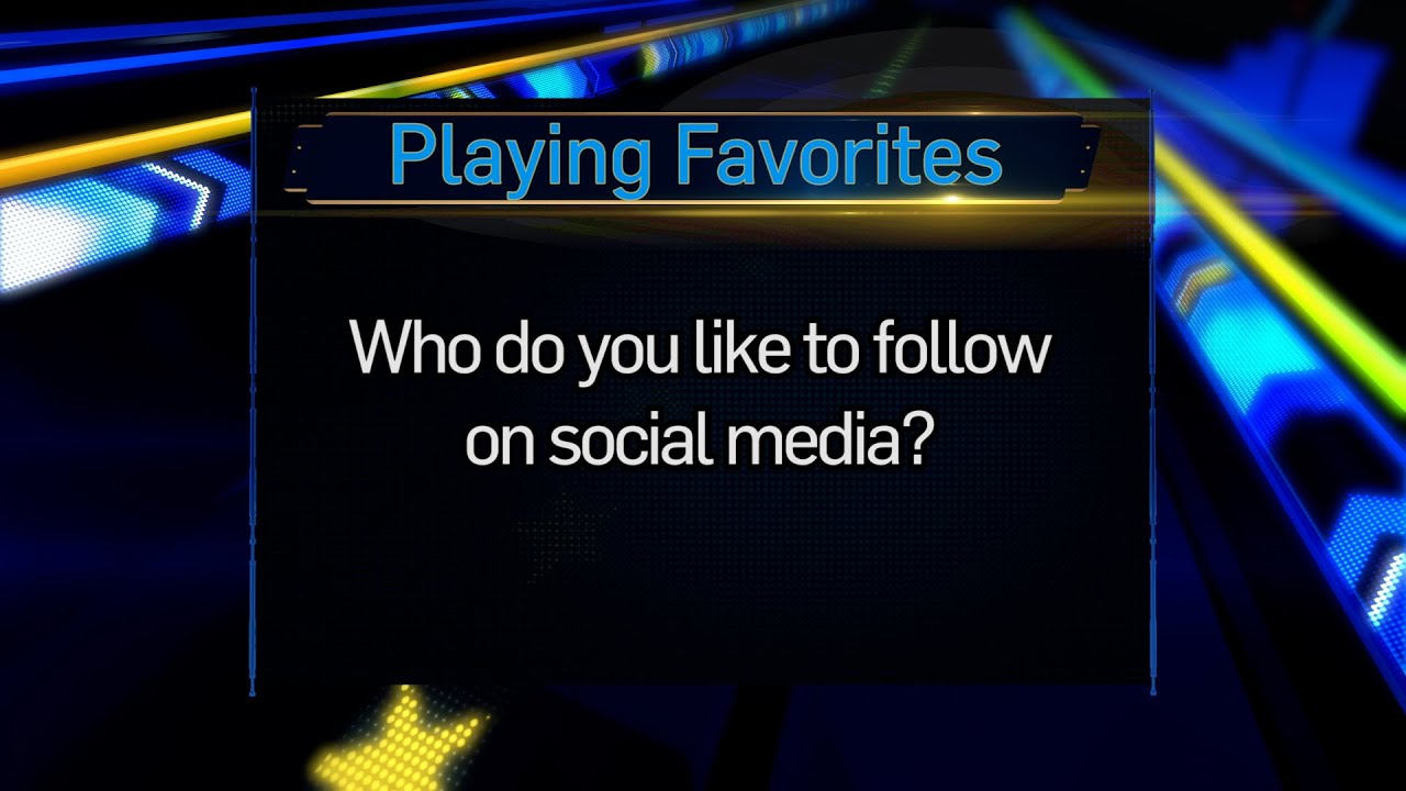 Playing Favorites: Social Media Follows