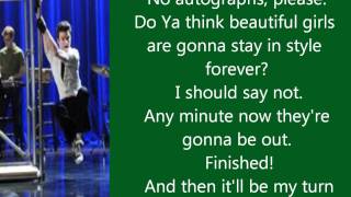 Glee I&#39;m the Greatest Star Lyrics