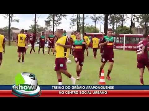 Treino Grêmio Araponguense - CSU