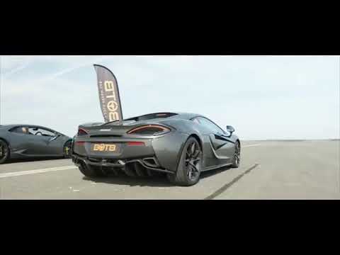 Lamborghini Huracan LP610-4 (610hp) vs McLaren 570S (570hp)