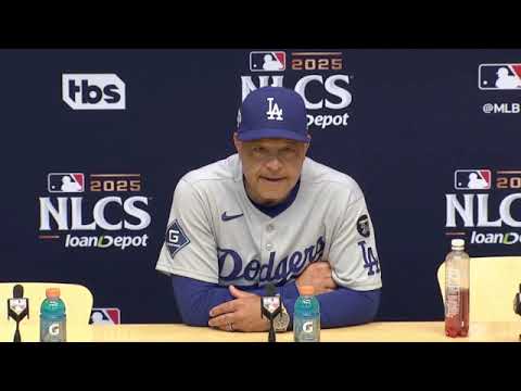 Dave Roberts On Dodgers NLCS Game 1 Win VS Brewers, Says Teoscar Had Brain Fart During Double Play!