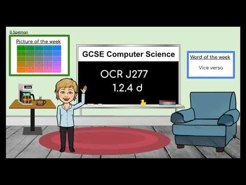 J277 1.2.4d Binary to Hex(OCR GCSE Computer Science)