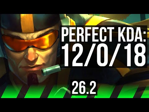 JARVAN IV vs EKKO (JGL) | Perfect KDA: 12/0/18 | EUNE Grandmaster | 26.2