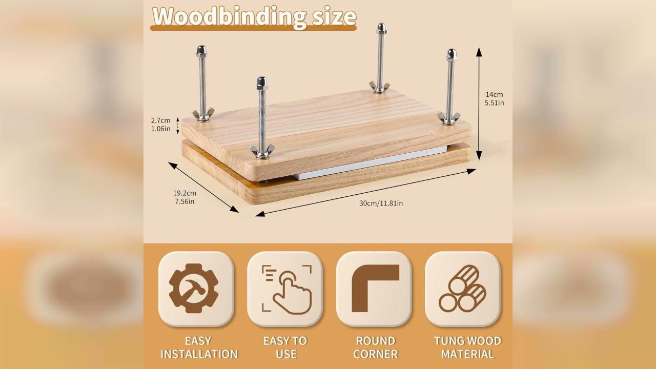 Review: JUPEAN Book Binding Kits, Bookbinding Supplies, Bookbinding Kit for Beginners Bone Fol...