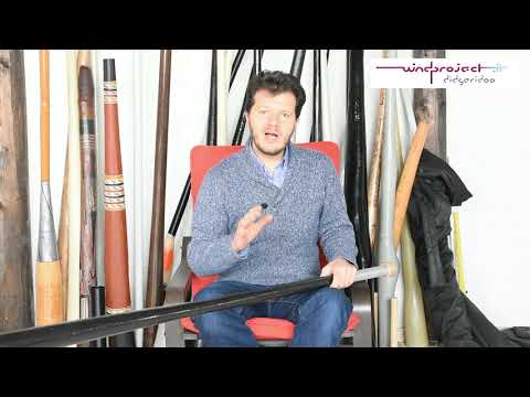 Windproject Slide Didgeridoo from E to C - with the best sound quality of a one piece didgeridoo
