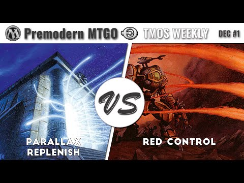 TMOS Weekly December #1 - Round 4 - Parallax Replenish vs Red Control