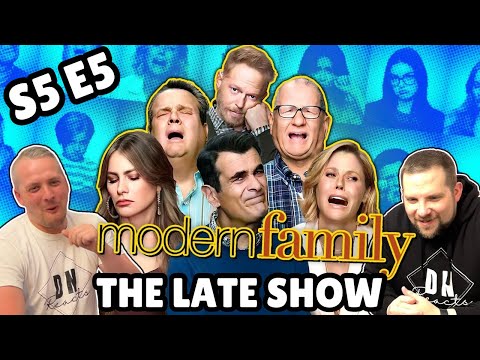 British Guys HILARIOUS Modern Family Reaction | Season 5 Episode 5 (The Late Show)