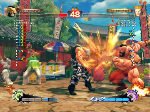 SSF4AE PC - djborra (Zangief) vs Cassenoisette 1 (Guile)