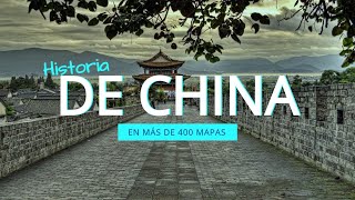 Historia de CHINA en mapas | El Gigante Asiático del 1100 a C a la actualidad