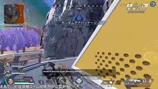 【APEX S28#1】プラ帯３タテしないと初心者らしいので全てを諦めたワイカ【爪痕狙う】闇堕ち気味