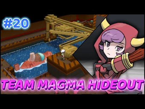 Pokemon Omega Ruby Part 20 | Team Magma Hideout!