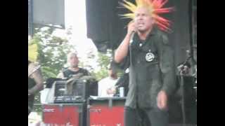 The Casualties- the end of Without Warning &amp; The System Failed Us Again LIVE @ Warped Tour SLC 2010