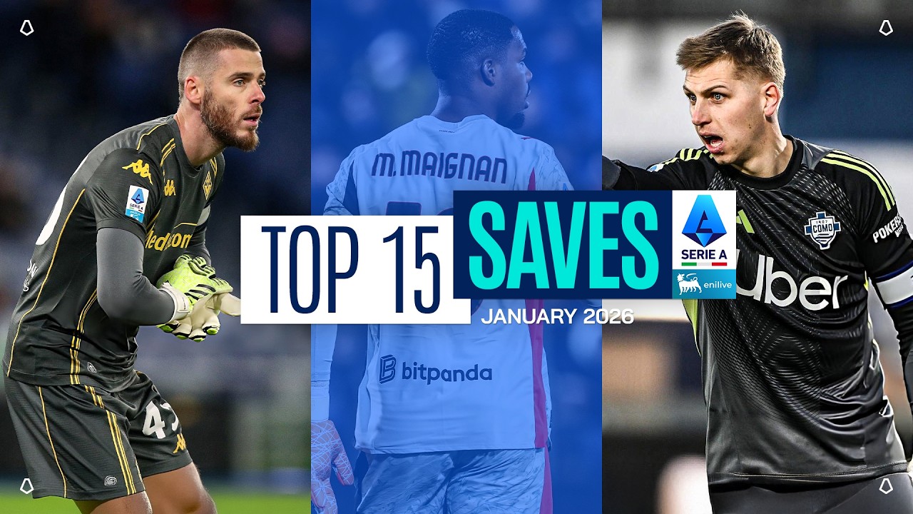 The Top 15 Saves of January | Top Saves | Serie A 2025/26