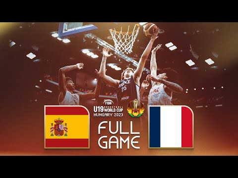 FINAL: Spain v France | Full Basketball Game | FIBA U19 Basketball World Cup 2023