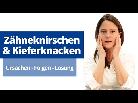Zähneknirschen und Kieferknacken loswerden - Wie es sicher funktioniert [Ursachen, Folgen, Lösung]