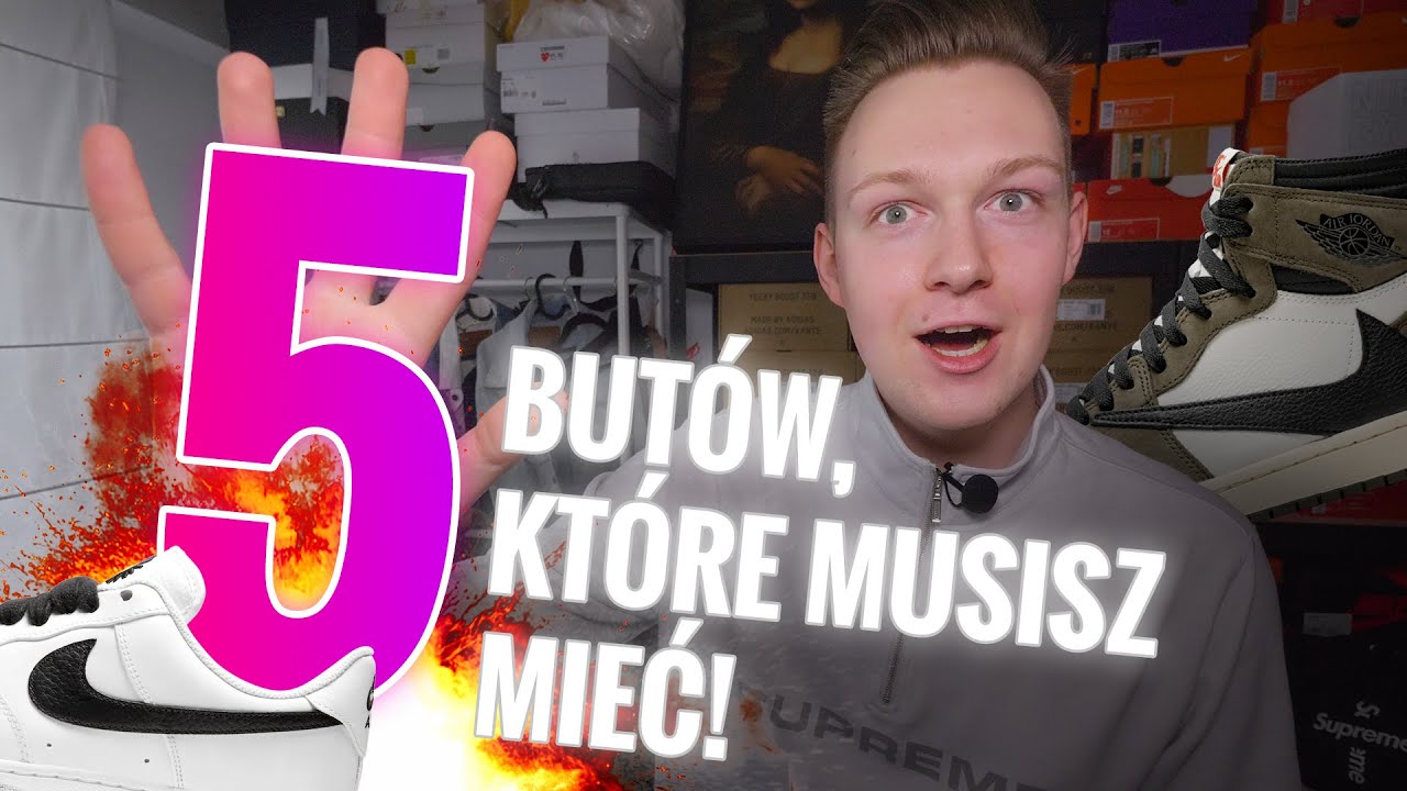 🔝 TOP 5 par butów Do 300 PLN które MUSISZ MIEĆ! 👟