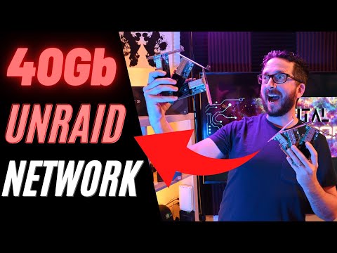 ULTIMATE 40Gb Homelab Networking - UNRAID NETWORK SETUP