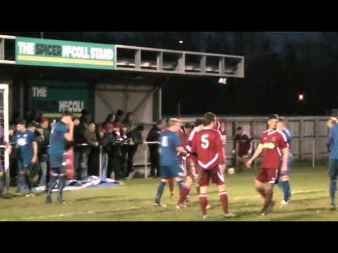 Wisbech Town v Kirkley & Pakefield - 15/12/12 - TNL - Wisbech goals only