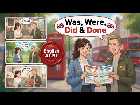 英文的 Was, Were, Did, Done 怎麼用？ | 英文會話 (How to use Was vs Were vs Did vs Done in English | English Conversation)