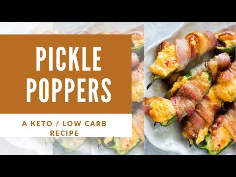 MOST INCREDIBLE BACON WRAPPED DILL PICKLE POPPERS - Rated #1 Worldwide Since 2008!
